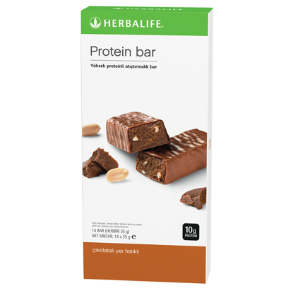 Protein Bar Çikolatalı Yer Fıstıklı Çikolatalı Yer Fıstıklı 14'lü paket resmi